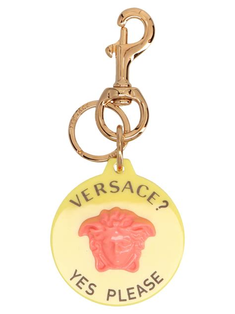 Versace Medusa Tassel Bag Charm 